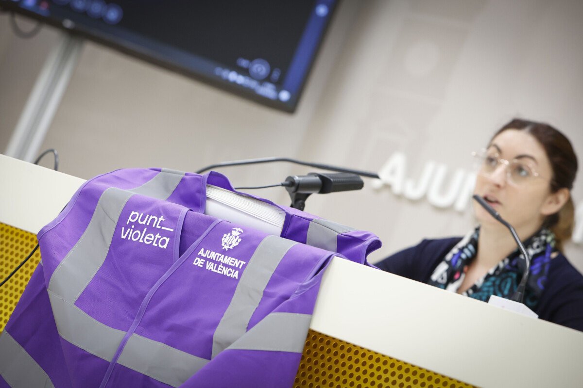 Puntos violeta en Fallas