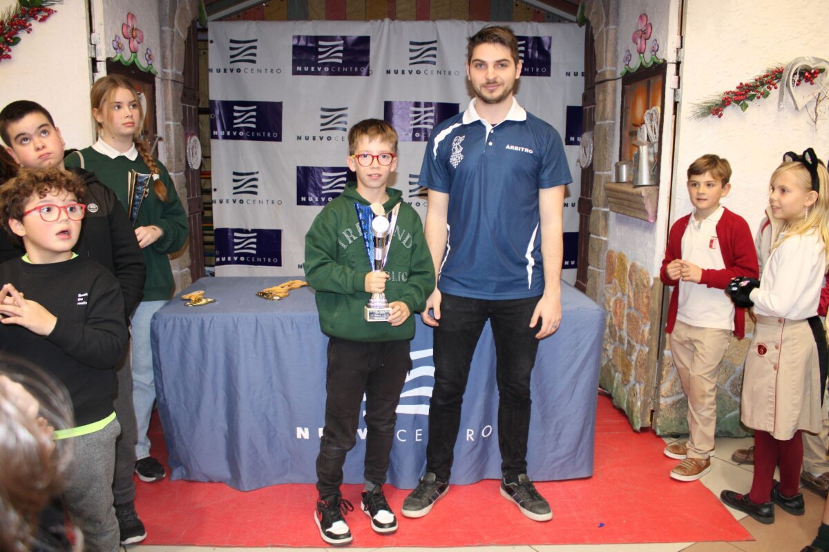 Sergio Maestre del Club Deportivo Basilio fue el 1º Clasificado Sub-14