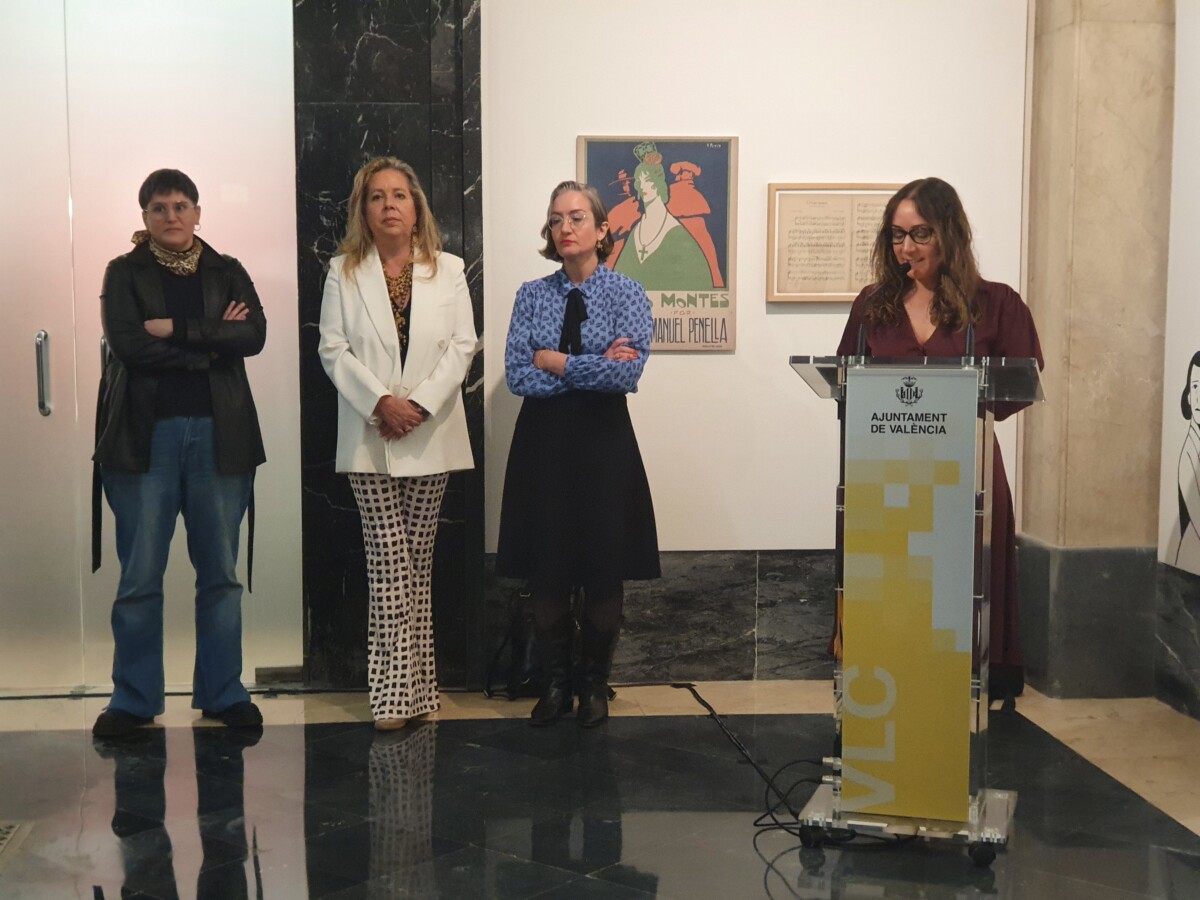 Exposición sobre Concha Piquer en el Ayuntamiento de Valencia