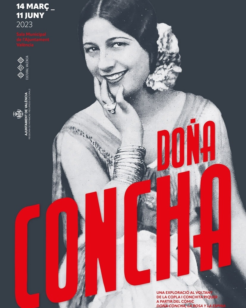 Exposición sobre Concha Piquer en el Ayuntamiento de Valencia