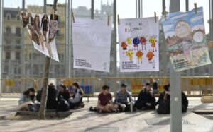 Actividad AlumnArt de los centros educativos contra el racismo