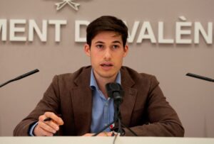 Borja Sanjuán, concejal de Hacienda del Ayuntamiento de València