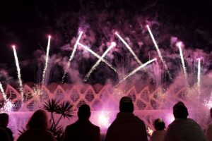 castillo fuegos artificiales