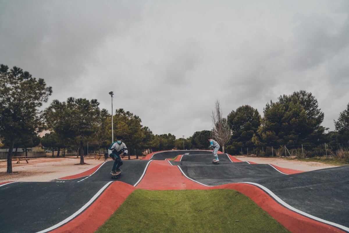 Circuito pumptrack de Lloma Llarga