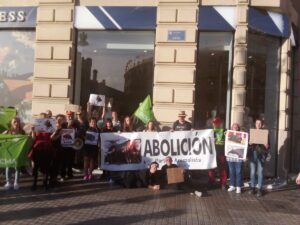concentracion antitaurina Valencia