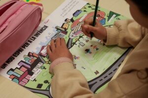 dibujo infantil parque infantil Torrent