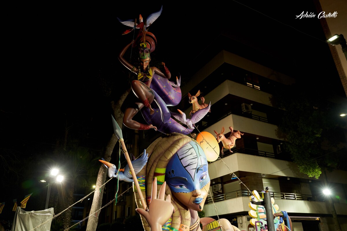 Cremà de la Falla Avinguda en Torrent - Foto: Adrián Castelló