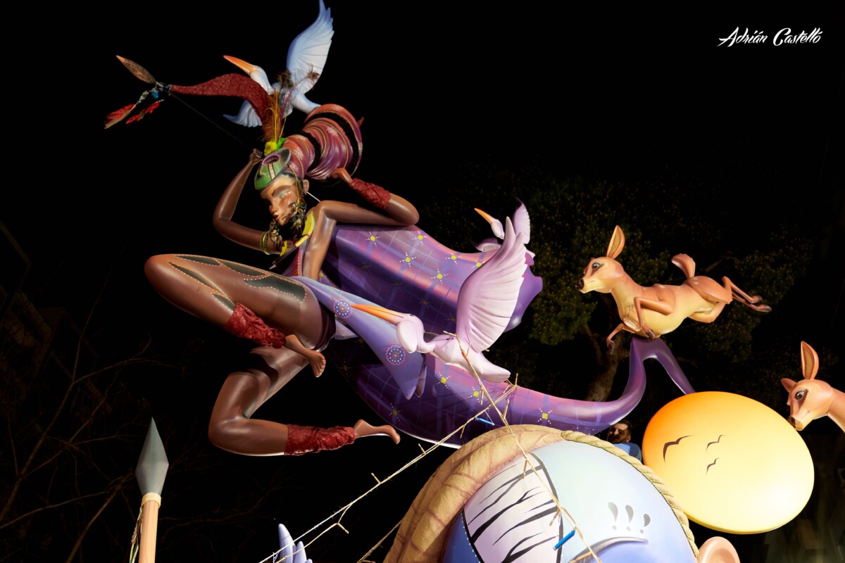 Cremà de la Falla Avinguda en Torrent - Foto: Adrián Castelló