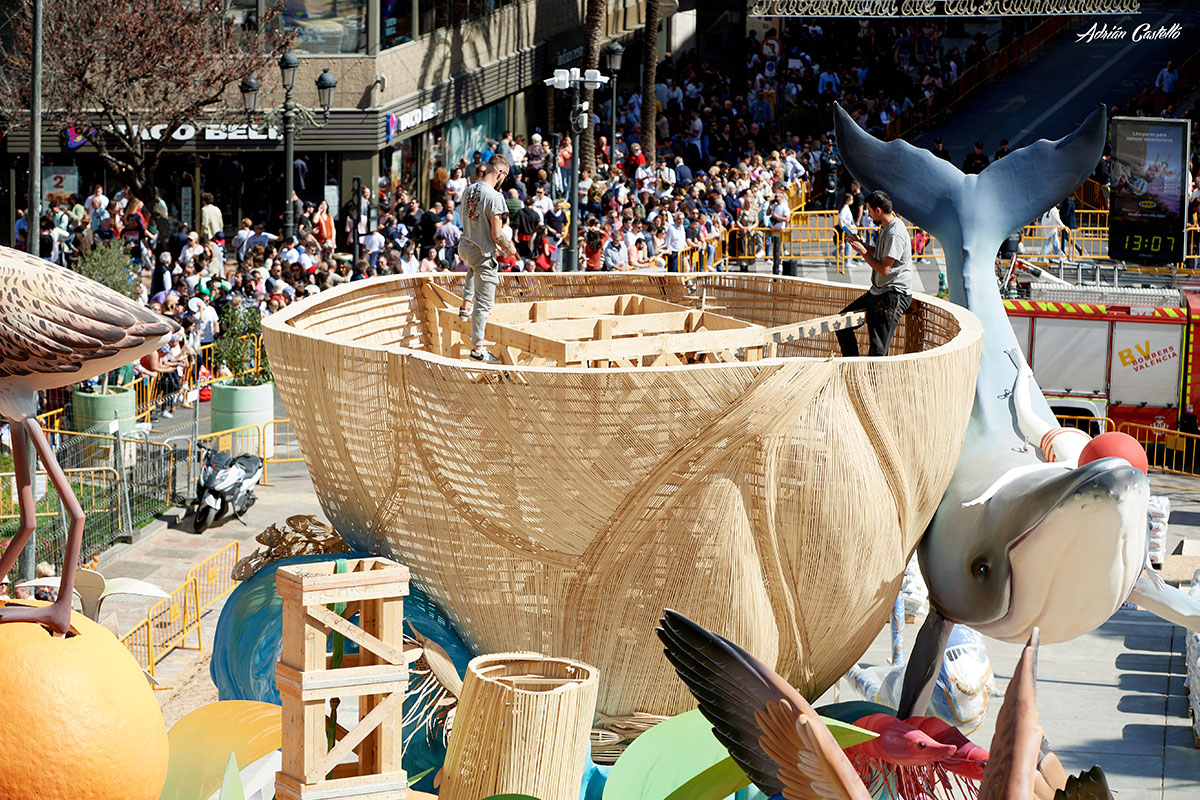 Luis Brunchú disparó una mascletá de 5 minutos y 90 kilos de pólvora