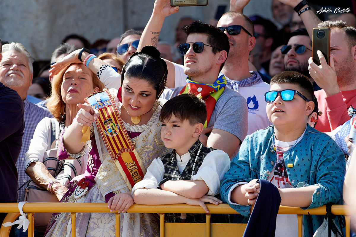 Luis Brunchú disparó una mascletá de 5 minutos y 90 kilos de pólvora