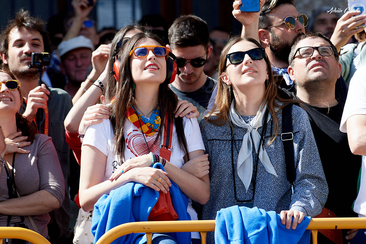 Luis Brunchú disparó una mascletá de 5 minutos y 90 kilos de pólvora