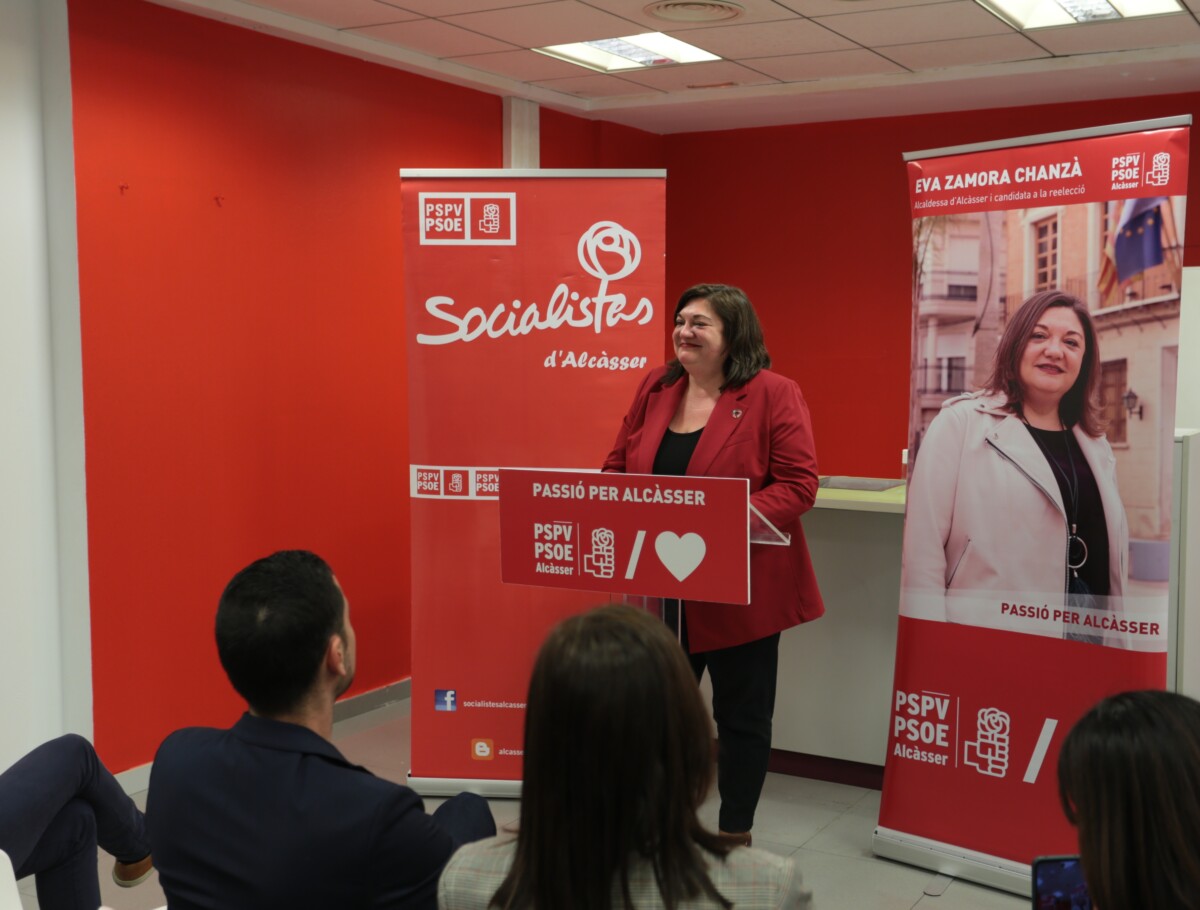 Eva Zamora alcaldesa PSPV Alcàsser