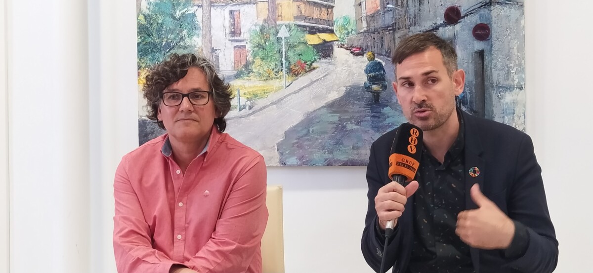 Josep Riera i Sergi Campillo en Meliana