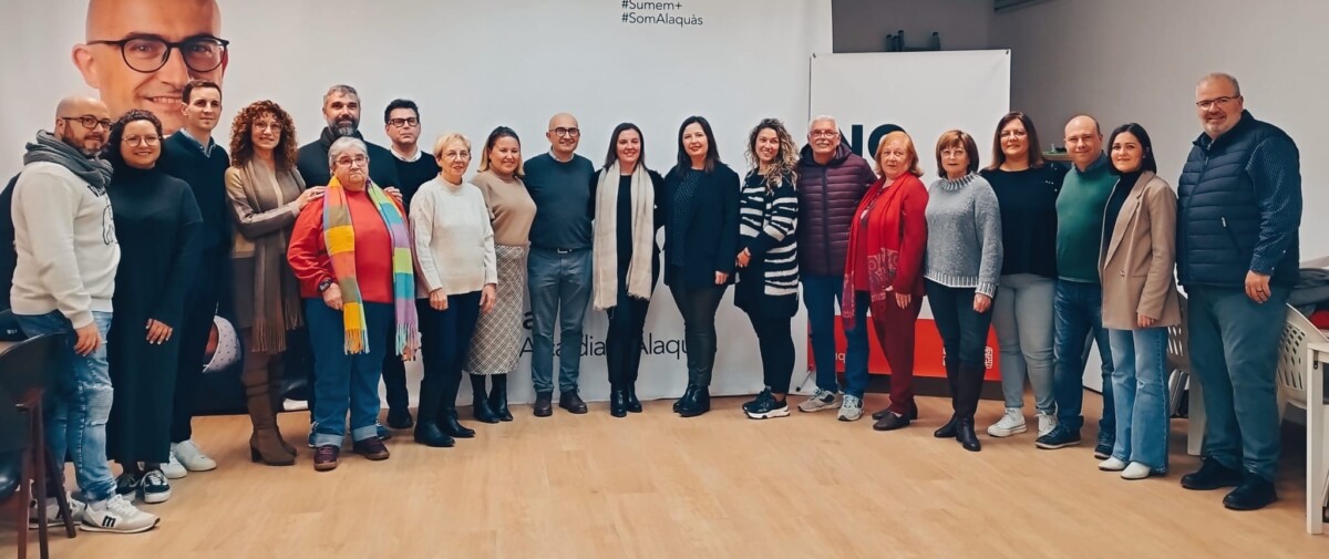 Presentación de candidatura Alaquás PSPV