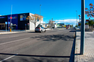 Obras tráfico zona comercial Alfafar