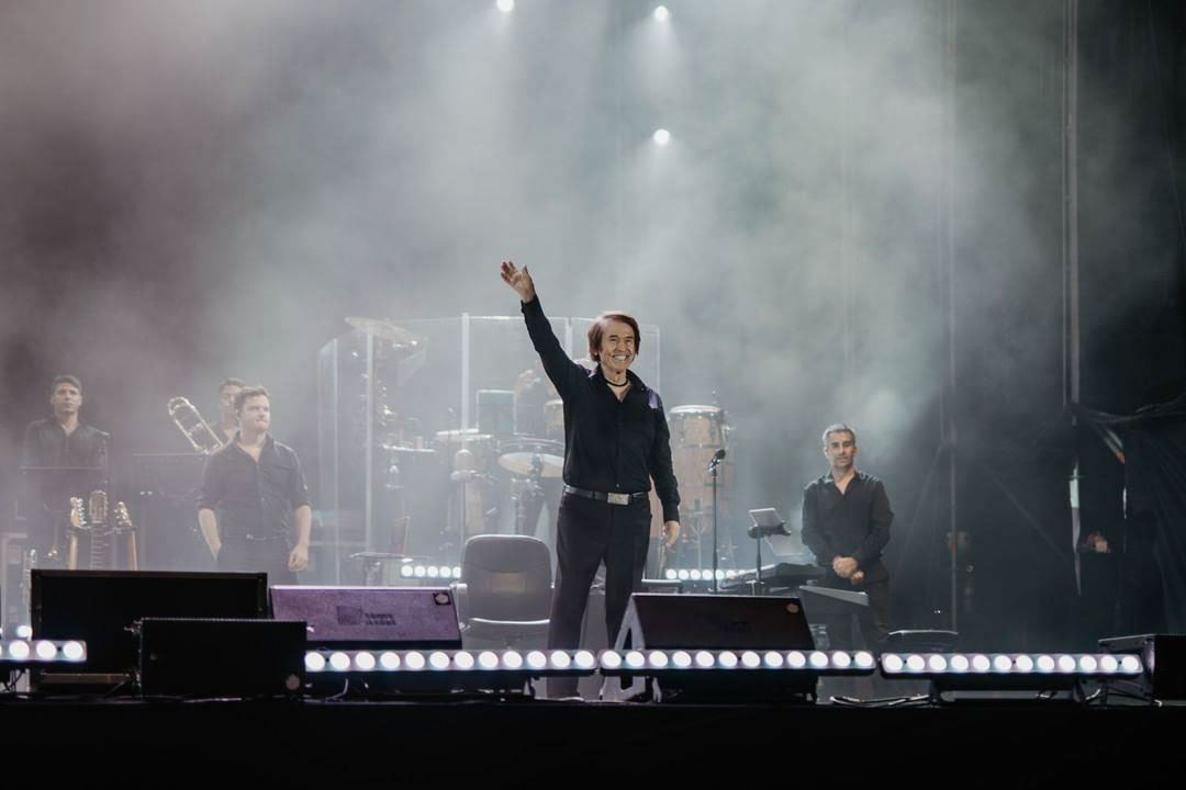 Concierto de Raphael en la Ciutat de les Arts i les Ciències