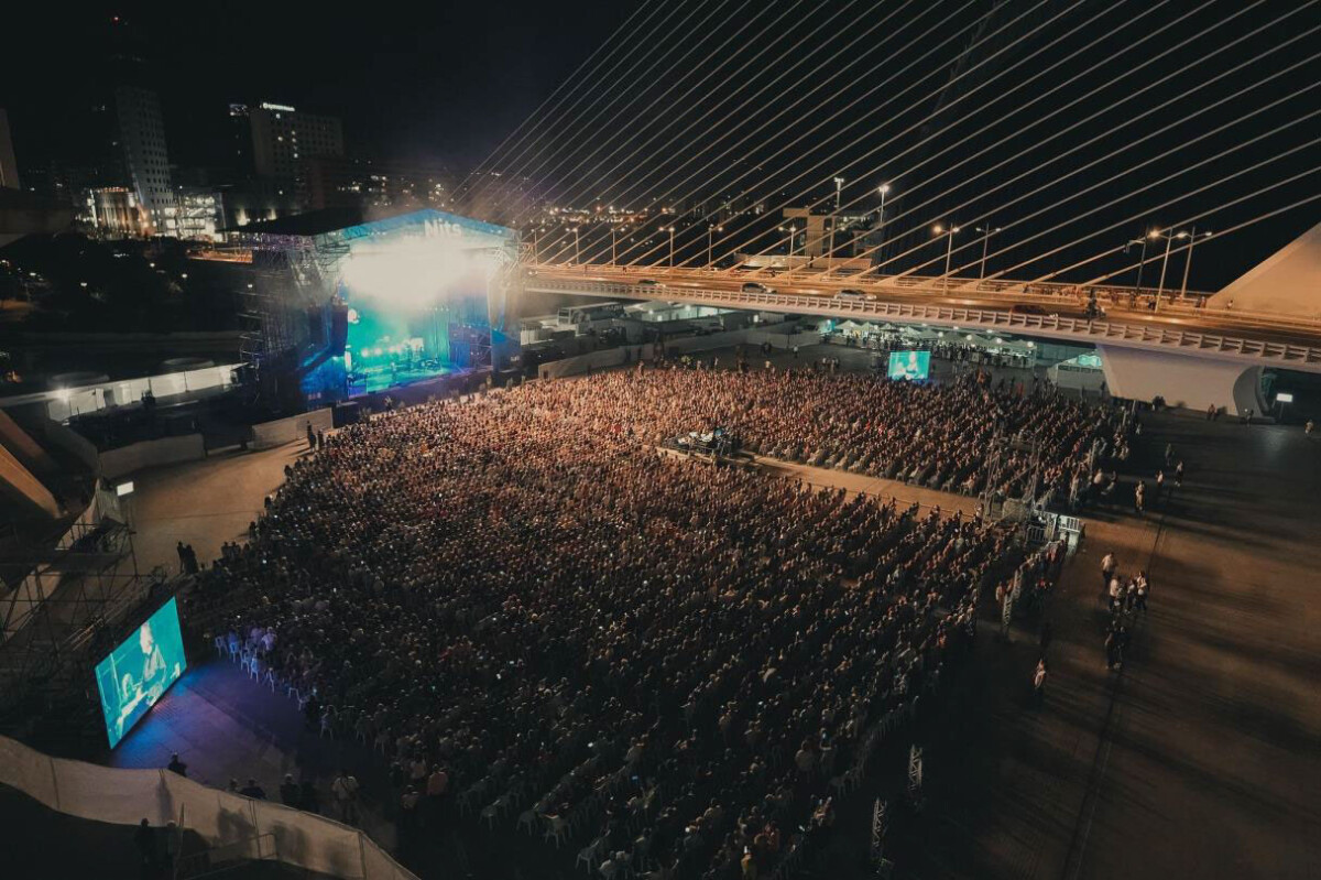 Concierto de Raphael en la Ciutat de les Arts i les Ciències