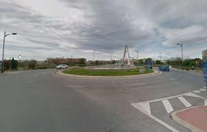 Rotonda desde el ramal de Paterna