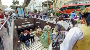 viajeros Fallas 23 Metrovalencia