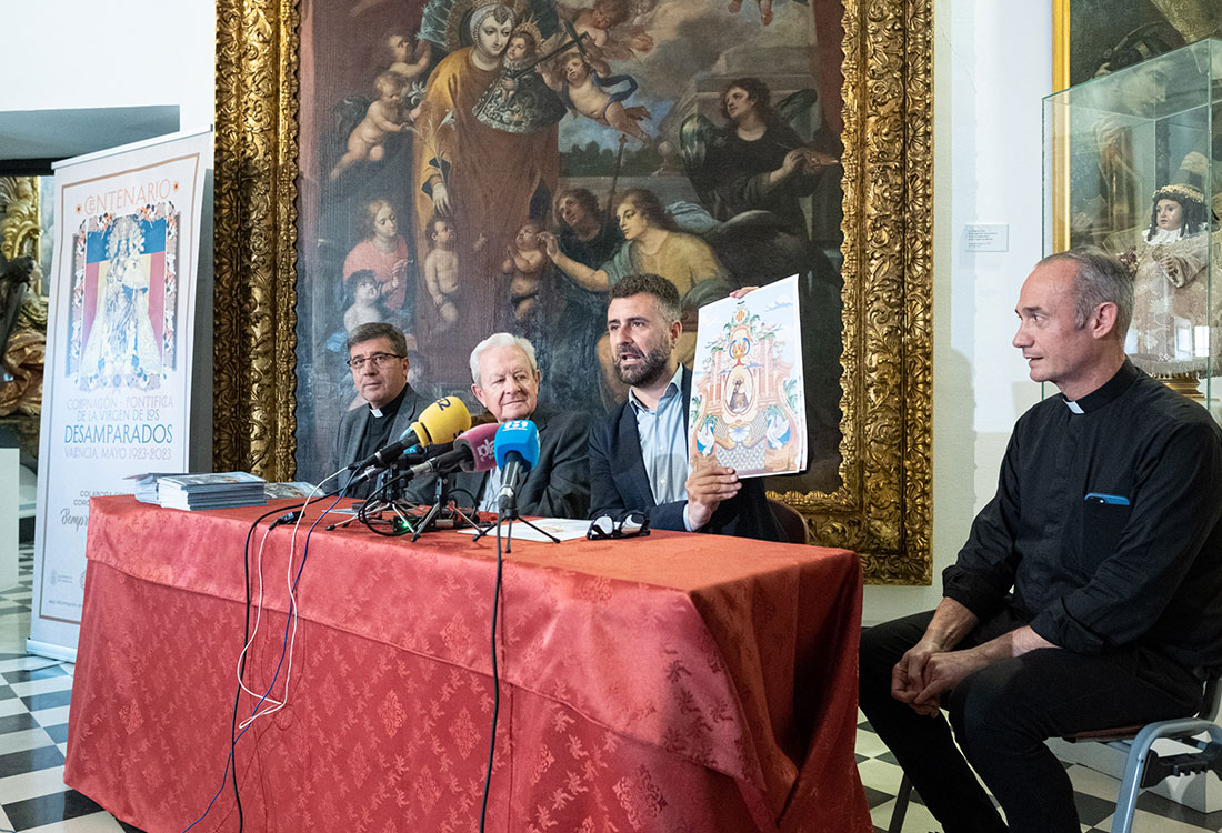 Presentación de los actos del Centenario de la Coronación Canónica de la Virgen de los Desamparados