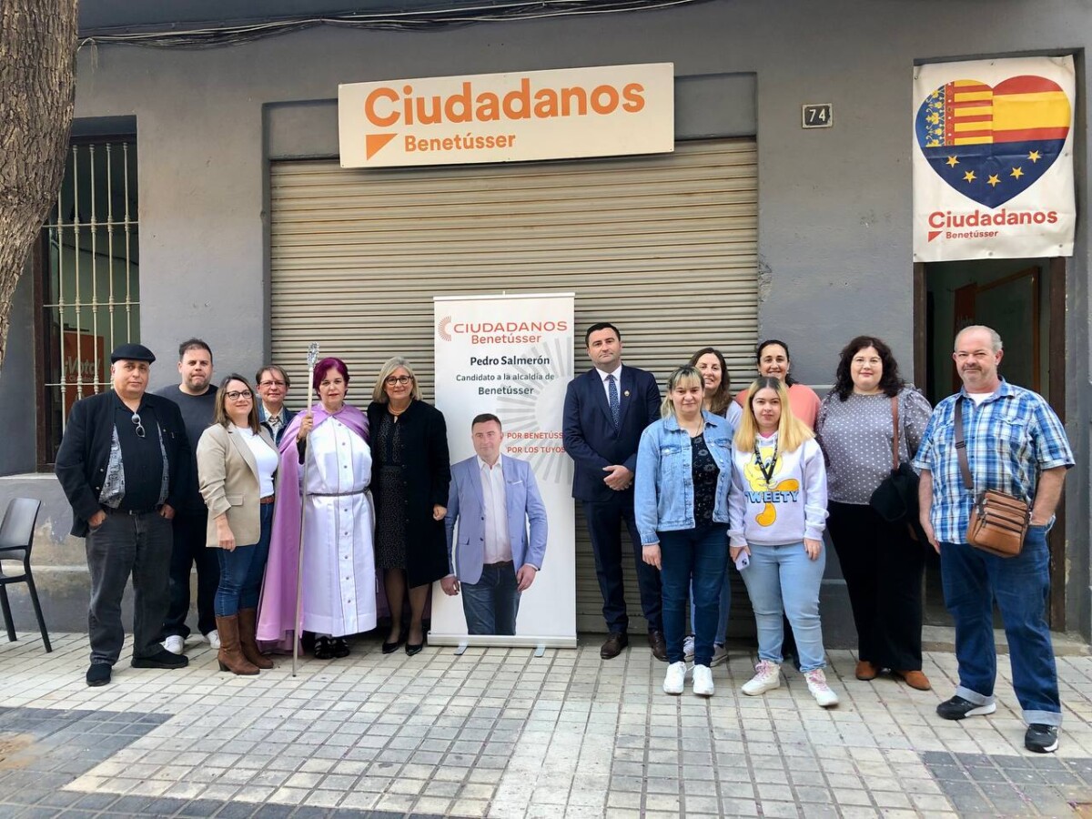 Mamen Peris en la Semana Santa de Benetússer