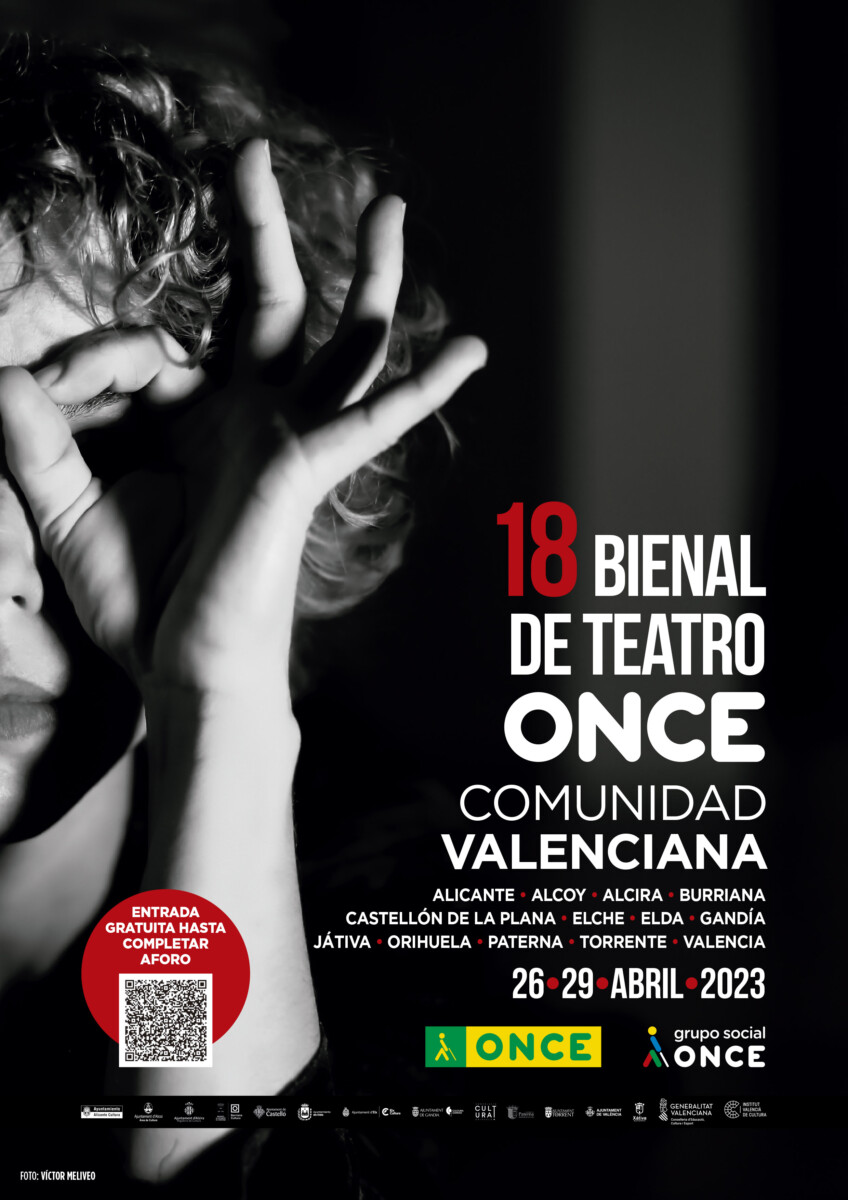 Cartel de la 18 Bienal de Teatro ONCE