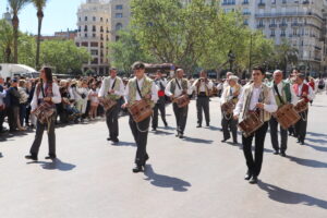 Ofrenda Floral a San Vicente Ferrer en Valencia