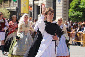 Ofrenda floral San Vicente Ferrer