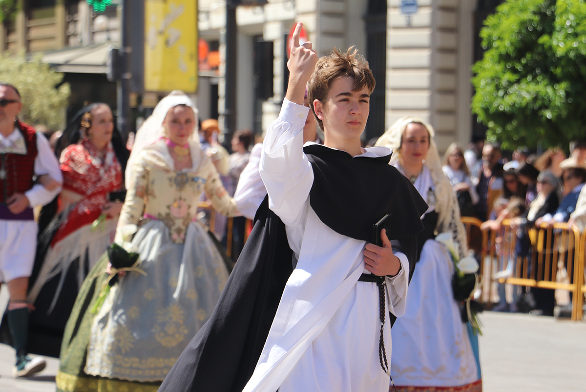 Ofrenda floral San Vicente Ferrer