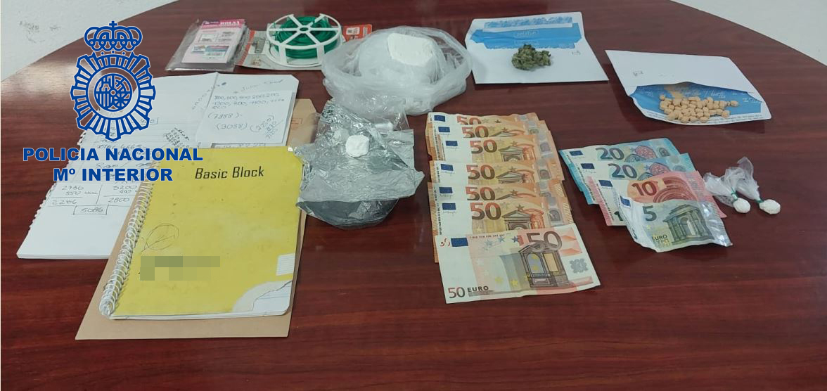 Desarticulado un punto de venta de droga al menudeo en Russafa