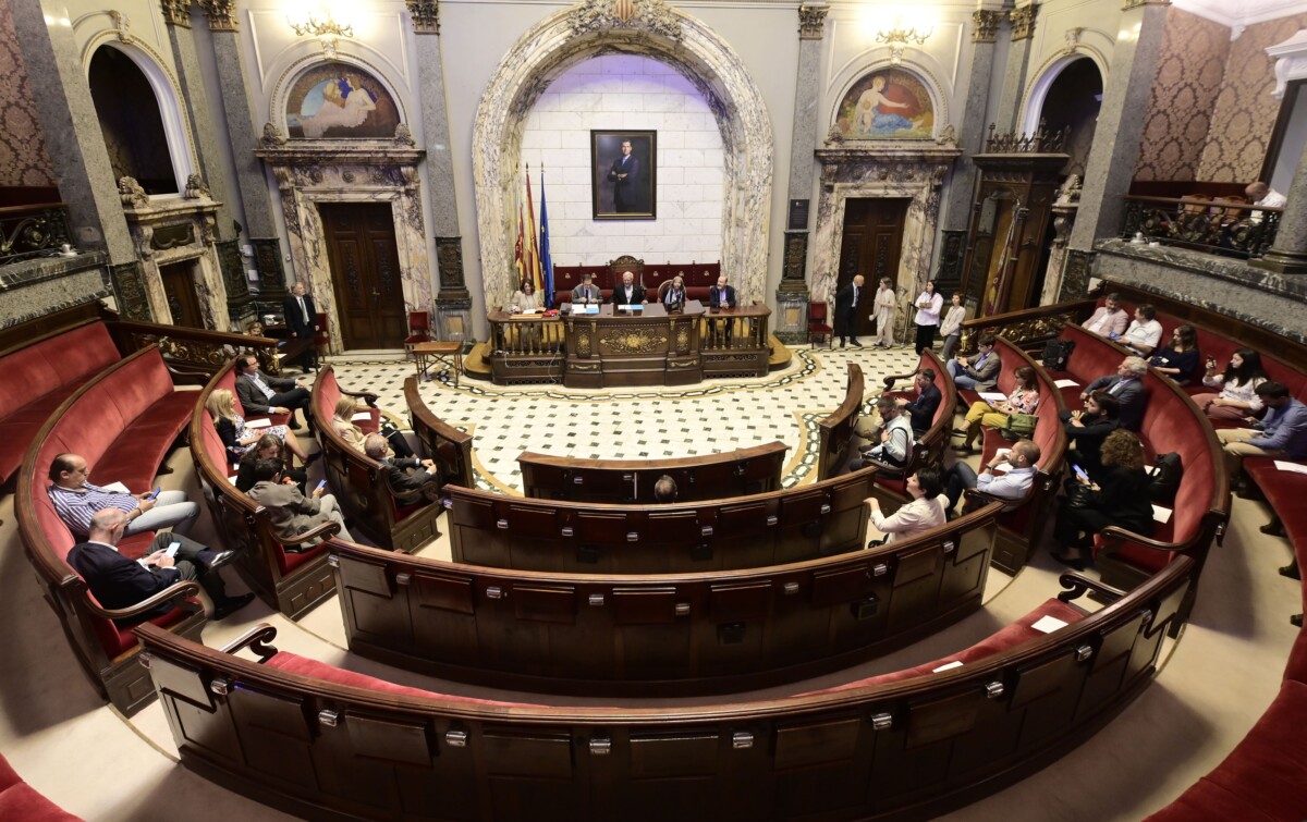 Sorteo de Mesas Electorales en el Hemiciclo del Ayuntamiento de València