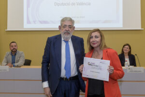 La Diputació de València recibe el Sello Sello Infoparticipa del CEU-UCH