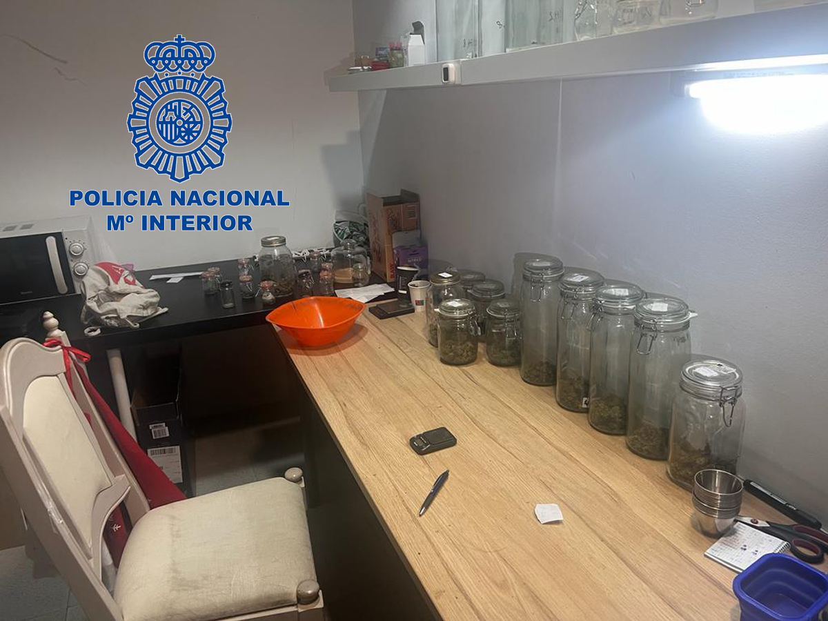 Detenidas tres personas de una asociación cannábica en Valencia