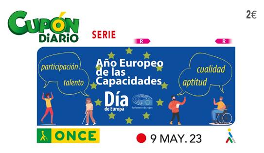 Cupón del sorteo del 9 de mayo.