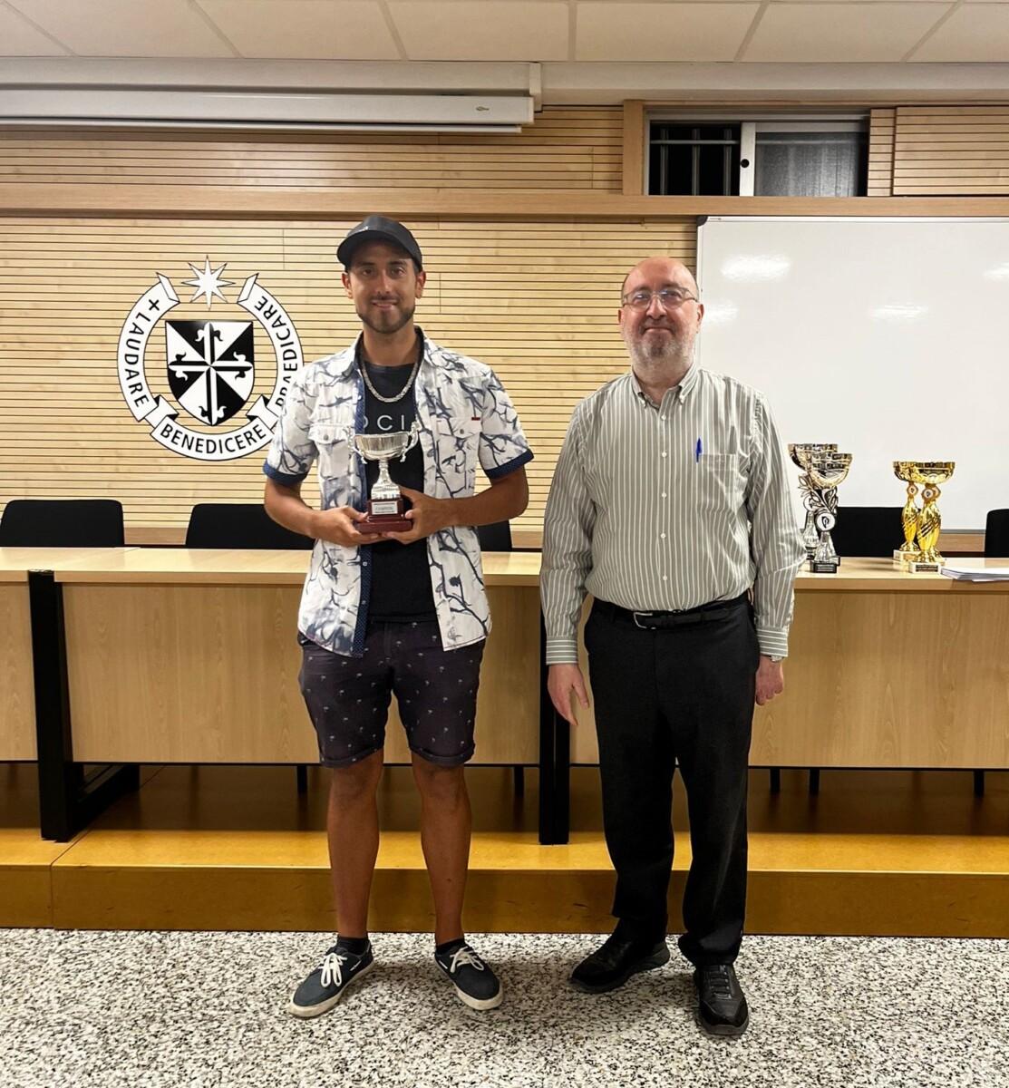 El campeón del torneo, Tomás Sosa