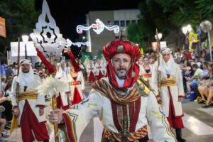 Entrada mora de las fiestas de moros y cristianos de Torrent