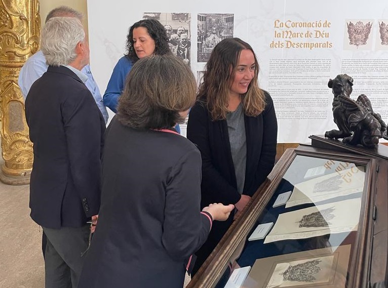 Exposición en el Palau de Cervelló sobre la coronación de la Virgen de los Desamparados