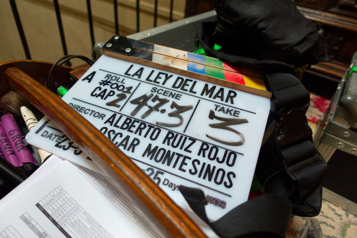 Rodatge de 'La ley del mar'