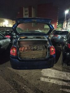 La Policia Local de Picassent sorprén in situ l'autor del robatori de diverses reixes de clavegueram