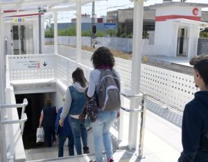 Paiporta paso subterráneo Metrovalencia
