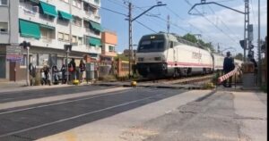 paso a nivel Alfafar