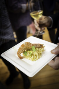 Showcooking en Russafa sobre la cocina del langostino de Vinaròs