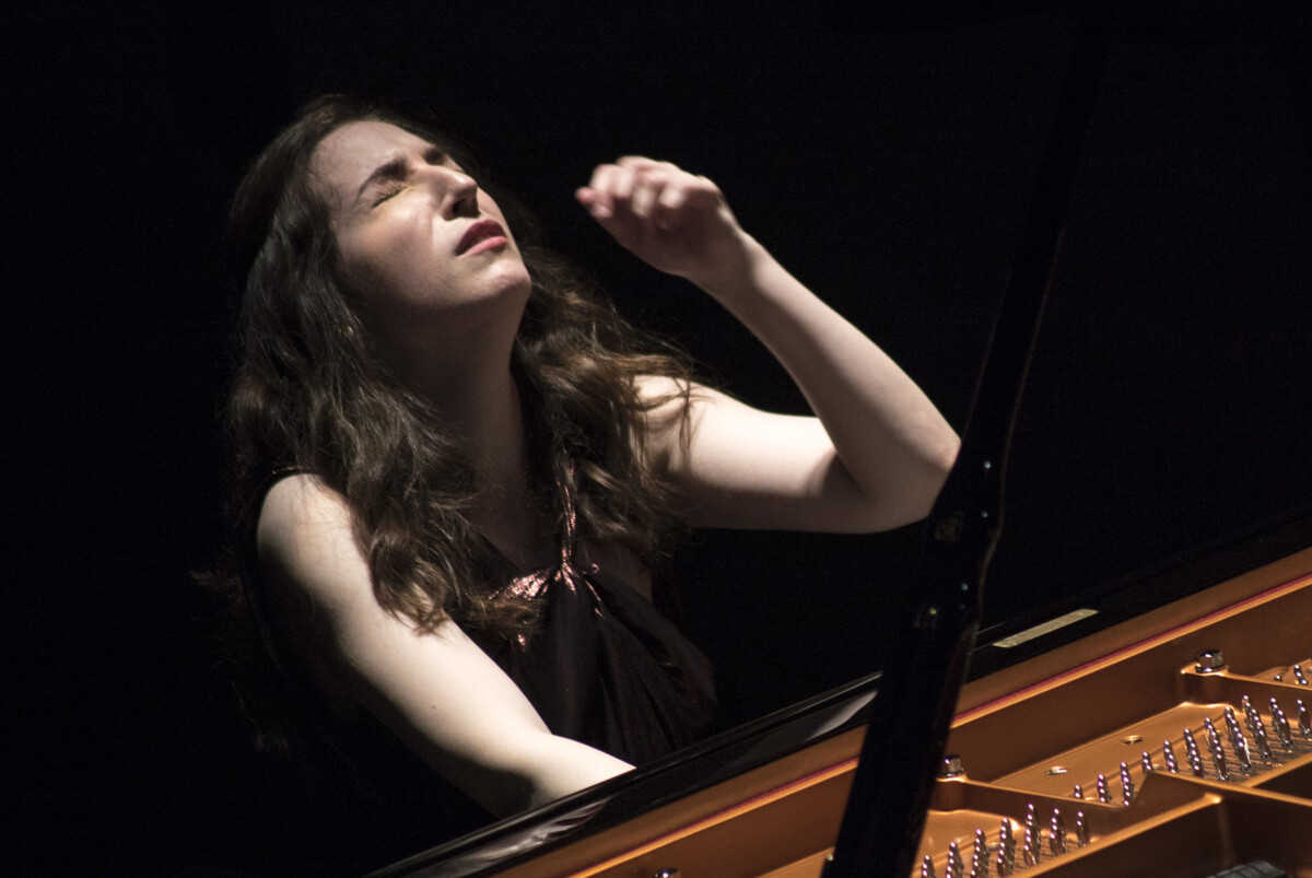 La pianista estadounidense Rachel Breen en concierto. Autor: Contra Vent i Fusta