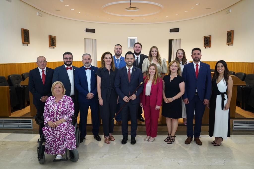 El nuevo Equipo de Gobierno socialista del Ayuntamiento de Paterna