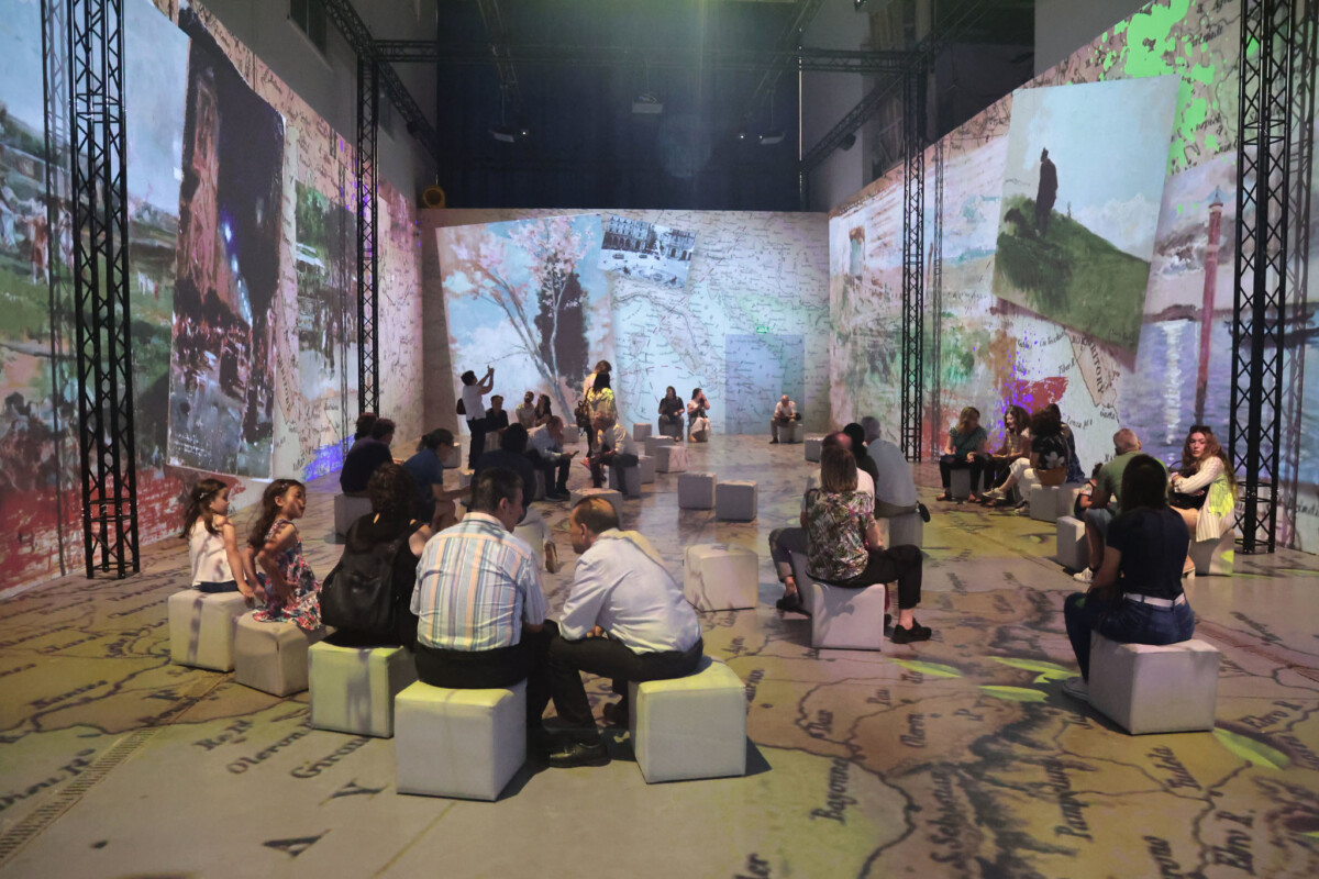 Exposición inmersiva de Sorolla en La Base de La Marina