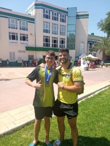 Lucas Díaz club natació Xirivella campió quatre medalles