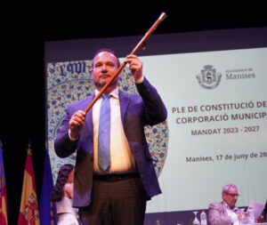 Javier Mansilla (PSP), nuevo alcalde de Manises