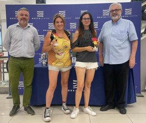 La pareja de Villarreal formada por las hermanas Raquel y Veronica Sales quedó en tercera posición