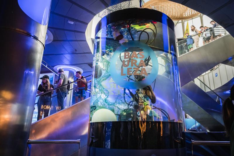 Basuraleza en la Ciutat de les Arts i les Ciències