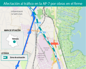 obras autopista A7